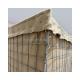 Square Hole High Tensile Strength Beige Geotextile Zinc-Coated Defensive Sand Barrier