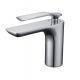 Basin Faucets Chrome Modern Bathroom Sink Faucet Single Handle Washbasin Hot Cold Mixer Water Tap