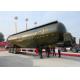 Cement Bulker Trailer With 50 Tons Loading Capacity , Truck Transporter Trailer 6mm Thickness Steel