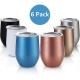 Stemless Stainless Steel Coffee Cup 9oz 12oz Eco Friendly Travel Insulated Cup