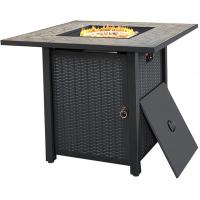 30 Inch Patio Heater Round Large Outdoor Natural Gas Firepit Square