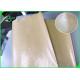 Greaseproof Brown Single Side Food Grade PE Coated Paper For Fast Food