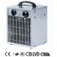 Vertical Industrial Forced Air Heater , Portable Electric Fan Heater OEM Service