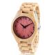 ODM Bamboo Wooden Watch Japan Miyota Quartz Mens Wooden Watch Waterproof