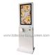 49 Inch Capacitive LCD Digital Signage Kiosk With ID Card Reader