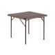 Portable Square Plastic Folding Table , Small Easy Folding Camping Table