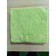 40*40cm Microfiber Green 600gsm Ultrasonic Trimming Coral Fleece Kitchen Towels