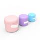 PP Plastic Skin Care Jar Cosmetic Facial Cream Emulsion Jar Round Shape Cream Jar 60g