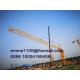 Fixed Out Climbing Types Of Tower Cranes Model QTZ6012 60m Jib and 8T Load