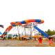 Custom Boomerang Water Slides Commercial Water Park Equipment For Adults