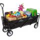 Outdoor Camping Multi-function Tool Cart with Four Wheels and 260KGS Weight Capacity