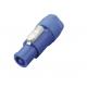 20A 250V Powercon Connector for LED Device / 3P Male Blue connector DD3042