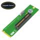 PCI Express PCI-E 4X to NGFF M.2 PCIe Riser Card X4 to M2 Key M Adapter Indicator for Crypto