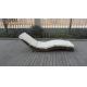 Luxury Rattan Sun Lounger For Living Room / Hotel / Restaurant