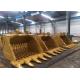 Durable Excavator Digging Bucket Digger Attachments For Hard Soil / Sand