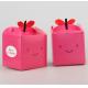 Cake Gift Food Packaging Boxes Recycled Food Cupcake Folding Box With Handle