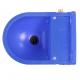 Durable PP Plastic Livestock Water Bowl for Cattle Horses and Sheep in Blue Color
