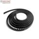 OEM Auto Parts Engine Timing Belt with Black Color and Temperature Range -25C to 110C