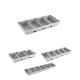 4 straps loaf tray nonstick Alumminum steel loaf tray with coating bread pan