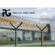 2m Powder Coated Security Fencing , Boundary Wall 358 Security Fencing
