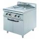 Electric stainless steel soup cooker warmer Bain-marie with cabinet