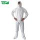 Breathable Impervious BFE 99.9% Microporous Coveralls