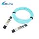 Full Duplex 40G QSFP+ Active Optical Cable 20m Four Channel