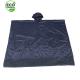 Custom 50*80'' RPET Unisex Reusable Raincoat Blue Eco Friendly Accessories Outdoor