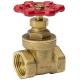 1-1/2 200 PSI FNPT End Low Lead Brass Gate Valve For Water Oil Or Air