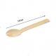 FDA 16cm Salad Disposable Bamboo Compostable Sporks  Cutlery For Camping