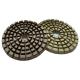 5 Inch Hybrid Resin Floor Polishing Pads 6mm Thickness with Snail back