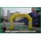 Wedding Arch Decorations CE / UL Blower Custom Inflatable Arch PVC Material Water Proof