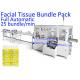 Full Automatic 12 Bags / Pack Facial Tissue Packing Machine