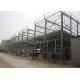 Two Story Steel Structure Office Building With Glass Curtain Wall