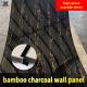 Factory Direct Sales 1.22*2.44 M PET High Gloss Marble Bamboo Charcoal Wall Panel