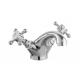 Classical Basin Mixer Taps Chrome Bathroom Sink Faucets With Two Handles
