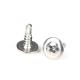 ZINC Finish Stainless Steel Phillips Wafer Head Self Drilling Screws for Wood Structure
