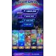 AURORA World Famous Fishing Game Board 5 In 1 Arcade Game Machine