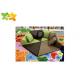 Kindergarten Soft Foam Play Equipment Strong Galvanized Pipe Post Non Faded
