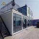 Flat Pack Prefab Modular Office Container Houses With Glass Wall