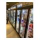 Customized Commercial Glass Display Showcase Upright Drink Coolers