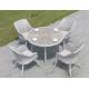 Hot Sales PE Rattan Aluminium chairs and table Hotel Outdoor Garden Patio chair