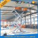 CE TUV1.5T 3.5M Warehouse Hydraulic Scissor Lift Scissor Lift Platform for Cargo