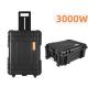 3000wh Portable Lithium Power Station Solar Generator for Electric Vehicle Charging Bank