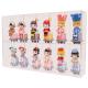 Constellation bubble Mart display stand blind box dustproof storage box molly handmade doll doll display cabinet