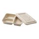 Cornstarch Lunch Compartment Food Container Biodegradable Disposable