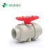 1/2-4 Inch Pph True Union Ball Valve with EPDM O-Ring Flexible and Long-Lasting