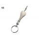 Zinc Alloy Material Pull Key Holder Pear Finishing Weight 36g For Promotion