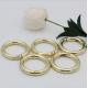 High end handbag accessories 1 inch gold metal spring ring clasps for webbing