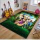 Cartoon polyester Fiber Living Room Floor Carpet Special Style